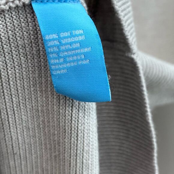 J. McLaughlin Crew Sweater Cotton, Viscose, Nylon, Cashmere Mens Large - Picture 5 of 6